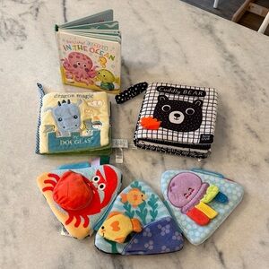 Colorful Baby Soft Books and Toys Set